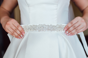 Beaded Bridal Belt